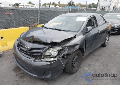 2013 Toyota Corolla L из США, поврежденный, VIN 5YFBU4EE5DP135141